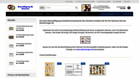 What Aktivierungen.de website looked like in 2023 (This year)