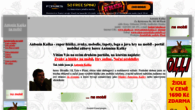 What Antonin-kaska.cz website looked like in 2023 (This year)