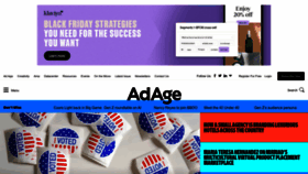 What Adageindia.in website looked like in 2023 (This year)