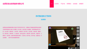 What Ahyinzhang.com website looked like in 2023 (This year)