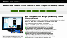What Android-file-transfer.com website looked like in 2023 (1 year ago)