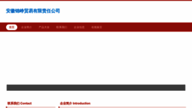 What Ahjinzheng.com website looked like in 2023 (This year)