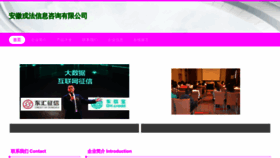 What Ahrongfa.com website looked like in 2023 (This year)