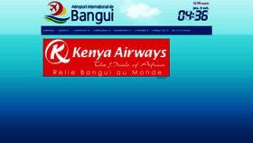 What Aeroport-bangui.com website looked like in 2023 (This year)