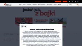 What Atrium-targowek.pl website looked like in 2023 (This year)