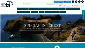 What Atitours.com.au website looked like in 2023 (This year)