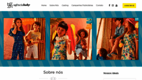 What Agenciababy.com.br website looked like in 2023 (This year)