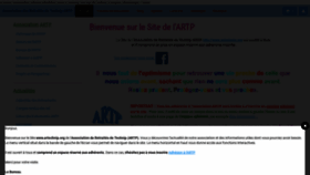 What Artechnip.org website looked like in 2023 (This year)