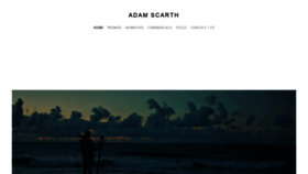 What Adamscarth.co.uk website looked like in 2023 (1 year ago)
