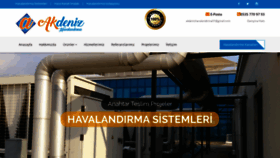 What Akdenizhavalandirma.com website looked like in 2023 (This year)