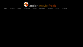 What Actionmoviefreak.com website looked like in 2023 (This year)