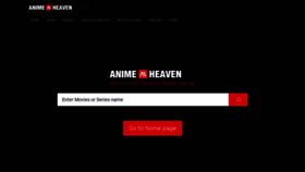 What Animeheaven.vip website looked like in 2023 (1 year ago)