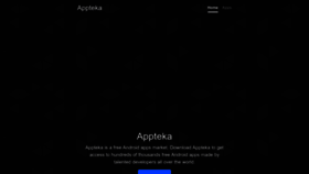 What Appteka.store website looked like in 2023 (1 year ago)