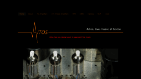 What Aitosaudio.com website looked like in 2023 (This year)