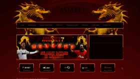 What Asiabet7.com website looked like in 2023 (This year)
