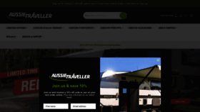 What Aussietraveller.com.au website looked like in 2023 (This year)