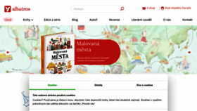 What Albatros.cz website looked like in 2023 (2 years ago)
