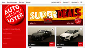 What Auto-discount-uster.ch website looked like in 2023 (This year)