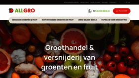 What Allgro.be website looked like in 2023 (1 year ago)