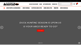 What Argoadventure.com website looked like in 2023 (This year)