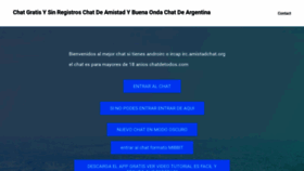 What Amistadchat.org website looked like in 2023 (1 year ago)