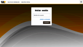 What Autoservicio.cleu.edu.mx website looked like in 2023 (This year)