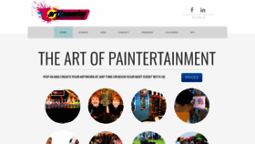 What Artjamming.co.za website looked like in 2023 (This year)
