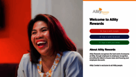 What Allity.rewardgateway.com.au website looked like in 2023 (This year)