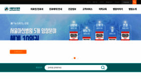 What Amc.seoul.kr website looked like in 2023 (This year)