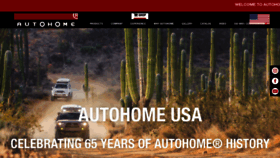 What Autohomeus.com website looked like in 2023 (This year)