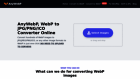 What Anywebp.com website looked like in 2023 (This year)
