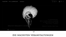 What Aalto-ballett-theater.de website looked like in 2023 (This year)
