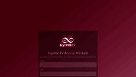 What Abone.uyanik.tv website looked like in 2023 (This year)