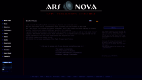 What Arsnova.com.ua website looked like in 2023 (This year)