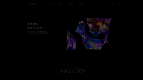 What Artgrs.com website looked like in 2023 (This year)