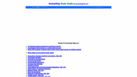 What Accountinginfo.com website looked like in 2023 (This year)