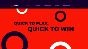 What Aviagames.com website looked like in 2023 (This year)