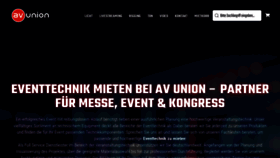 What Av-union.de website looked like in 2023 (This year)