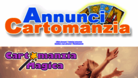 What Annuncicartomanzia.com website looked like in 2023 (This year)