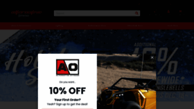 What Alternativeoffroad.com website looked like in 2023 (This year)