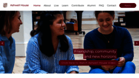What Ashwellhouse.org.uk website looked like in 2023 (This year)