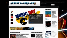What Artistsandbands.org website looked like in 2023 (This year)
