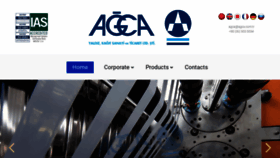 What Agca.com.tr website looked like in 2023 (This year)