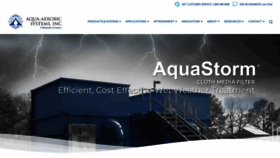 What Aqua-aerobic.com website looked like in 2023 (This year)