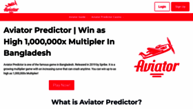 What Aviatorpredictor.club website looked like in 2023 (This year)