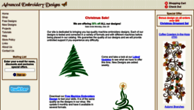 What Advanced-embroidery-designs.com website looked like in 2023 (This year)