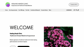 What Acupuncturistscleveland.com website looks like in 2024 