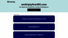What Amitriptyline365.com website looks like in 2024 