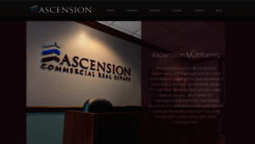 What Ascensioncre.com website looks like in 2024 