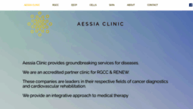 What Aessiaclinic.com website looks like in 2024 